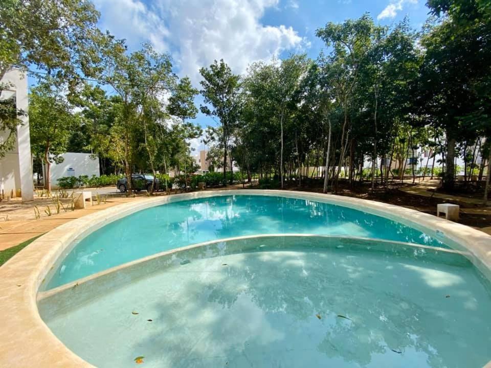Departamento Residencial Con Alberca Cancun Cancún Exterior foto